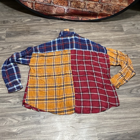 Romantic Gypsy Women's Plus Size Plaid Button Down Top Size 3X - Picture 7 of 11